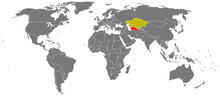 Thumbnail for File:Visa policy of Turkmenistan NewMap.png