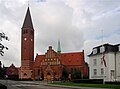 Vor Frelser Kirke in Aalborg's town centre