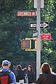 This photo is of Wikis Take Manhattan goal code S12, Pedestrian "Hand" traffic signal.