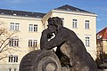 Detail Neptunbrunnen im Khs. Friedrichstadt