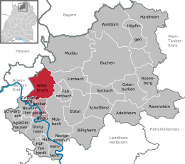 Waldbrunn - Localizazion