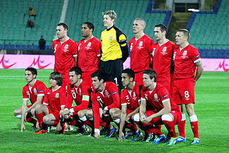 Футбольная команда англии. уэльса. шотландии
