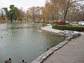 Walkway encircling Lower Lake