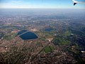 Queen Elizabeth II Reservoir, Surrey, near London, UK
