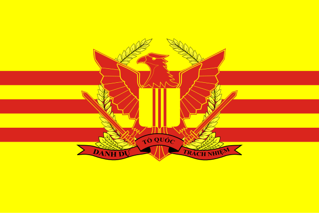 [✔] République du Vietnam 640px-War_flag_of_South_Vietnam.svg