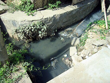 Picture of a wastewater stream