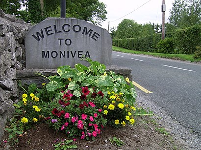 How to get to Monivea with public transit - About the place