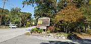 Sign welcoming people to Ogden Dunes