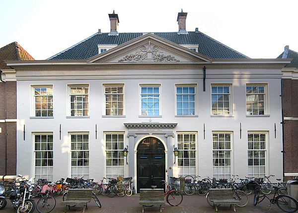 The West India House in Amsterdam, headquarters of the Dutch West India Company from 1623 to 1647