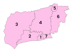 West Sussex numbered districts.svg