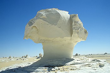 White desert