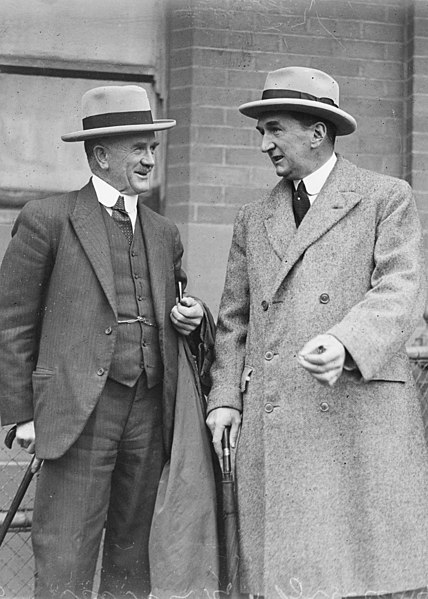 Gibson with Prime Minister Stanley Bruce