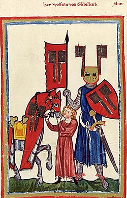 Wolfram von Eschenbach, Codex Manesse