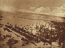 British Empire forces camped at the Oghratina oasis World War I- Battle of Oghratine -memory.loc.gov.jpg