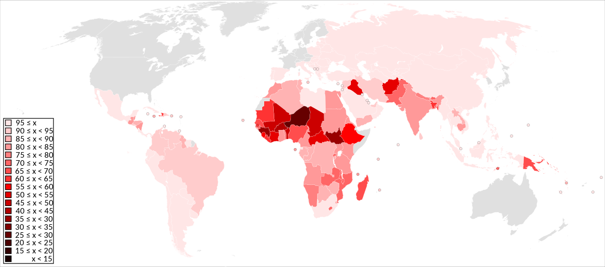 Liste von Staaten nach Alphabetisierungsquote Wikipedia