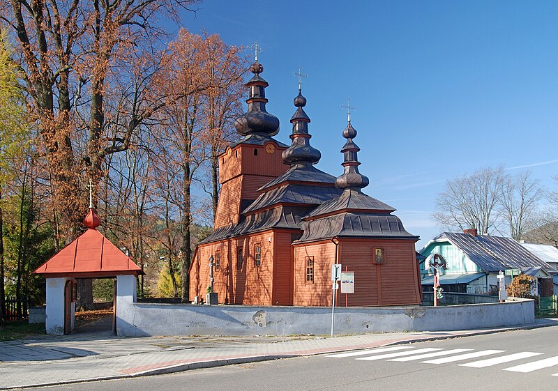 File:Wysowa-Zdrój, cerkiew św. Michała Archanioła (HB1).jpg