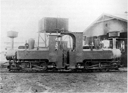 Zwillinge 0-6-0T no. 167 B & A, c. 1920