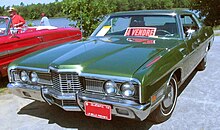 1972 LTD 4-door Hardtop '72 Ford LTD (Auto classique Laval '11).JPG