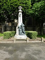 Poilu blessé (monument aux morts)