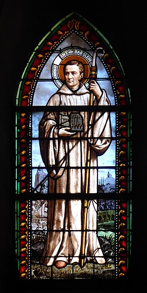 Église Saint-Nicolas de Saint-Maur-des-Fossés ; vitrail de Saint-Babolein.jpg