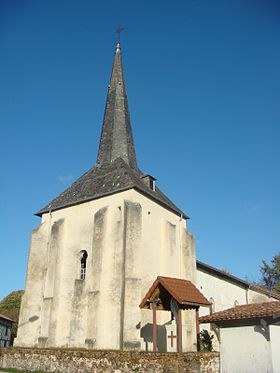 A Saint-Martin de Lévignacq-templom cikk illusztráló képe