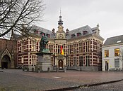 Utrechtin yliopiston historiallinen päärakennus (Academiegebouw).