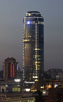 Vysotsky skyscraper in Yekaterinburg.