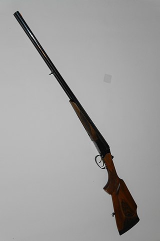<span class="mw-page-title-main">IZh-43</span> 1986 Soviet double-barreled shotgun
