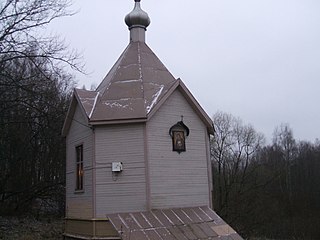 Capilla en el Río Negro