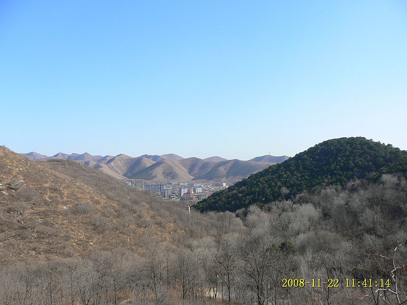 File:九龙山遥望黄甲 - panoramio.jpg