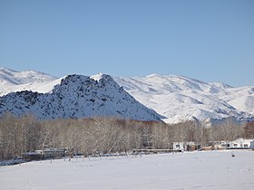 拉斯特乡冬季风景