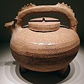 -0403 -221 Proto-porcelain Hu (vessel) with Dragon Handle Warring States Period National Museum of China anagoria.jpg
