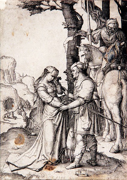 File:0 St Georges libérant la princesse - Lucas van Leyden.JPG