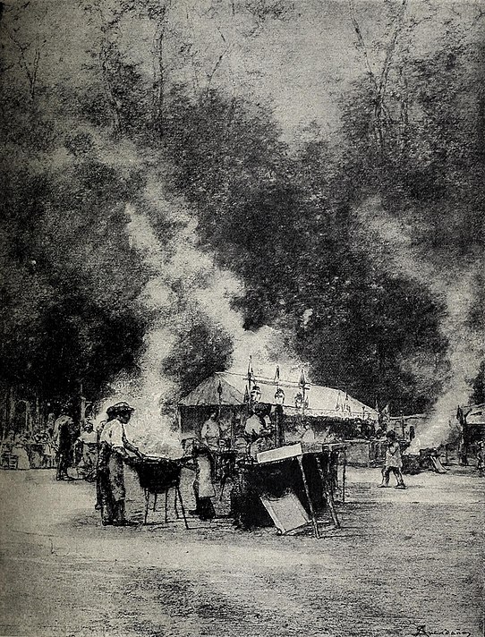 «La primera verbena» (1899).