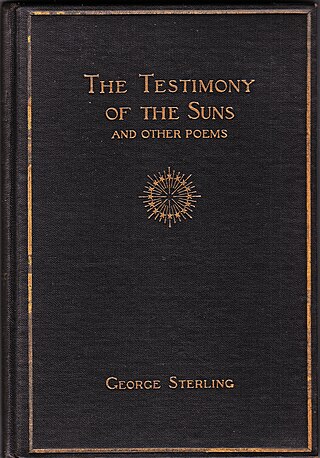 <span class="mw-page-title-main">The Testimony of the Suns</span> 1903 astronomical fantasy poem by George Sterling