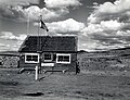 1958. Budworm Control Headquarters. John Day airstrip, OR. (33051796591).jpg