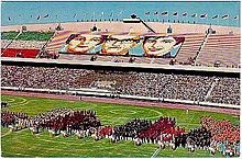 Opening ceremonies of the 1974 Asian Games 1974 Asian Game inauguration.jpg