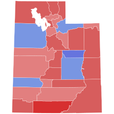 1984 Utah gubernatorial election results map by county.svg