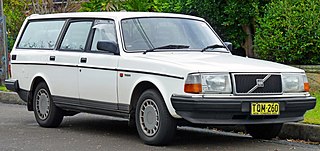 Volvo 200 Series range of mid-size cars produced by Volvo from 1973 to 1993