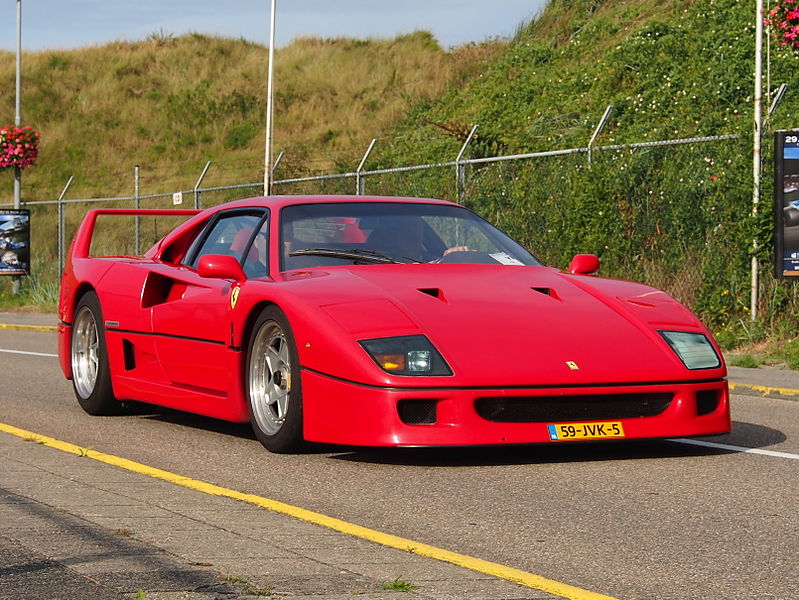 File:1989 Ferrari F40, licence 59-JVK-5, pic1.JPG