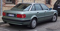 Audi 80 2.0 E, Heckansicht