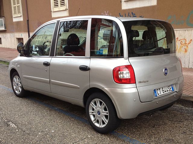 2004–10 Fiat Multipla (facelift) (rear)