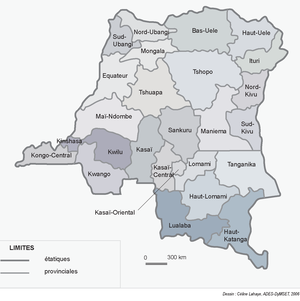 2006 yil Nouvelles viloyatlari de la Republique Démocratique du Congo.png
