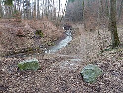 Deutsch: Die Schussenquelle bei Bad Schussenried. Die Schussen mündet in den Bodensee. English: The Schussenquelle near Bad Schussenried. The Schussen flows into Lake Constance.