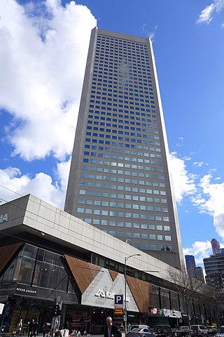 <span class="mw-page-title-main">385 Bourke Street</span> High-rise office building located in Melbourne, Australia