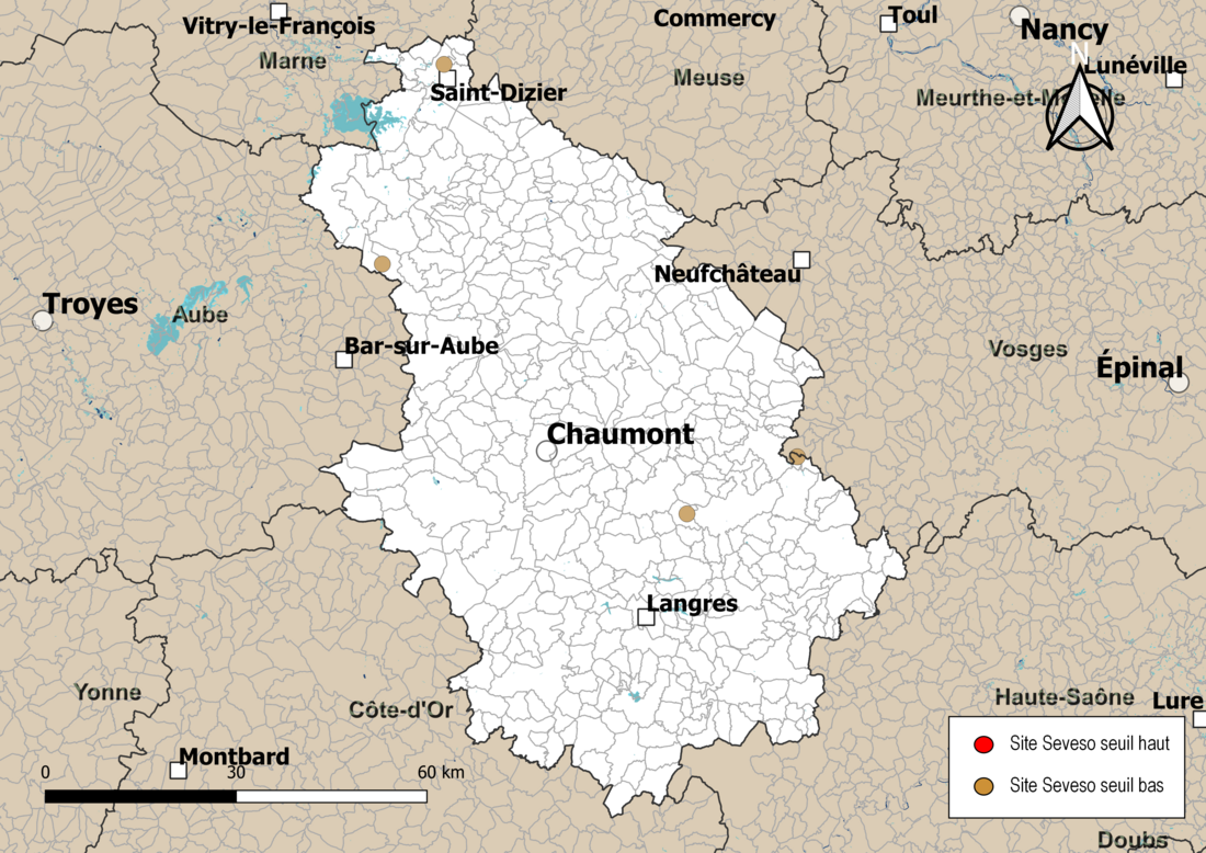 Risque industriel dans la Haute-Marne