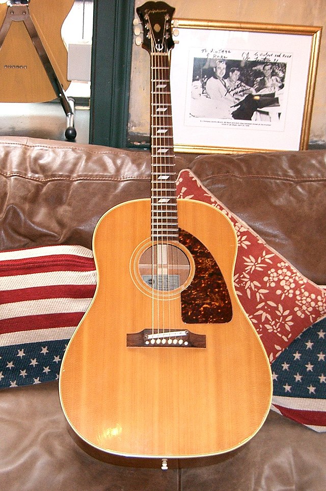 1970s epiphone acoustic guitar