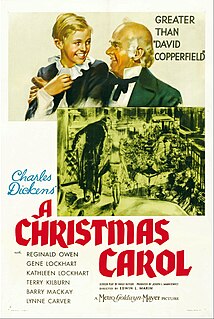 <i>A Christmas Carol</i> (1938 film) 1938 American Christmas film directed by Edwin L. Marin