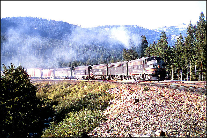 File:A train running CA, Aug 1964.jpg