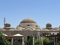 A view of the domed bazaar